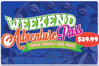 Weekend adventure pass $39.99.